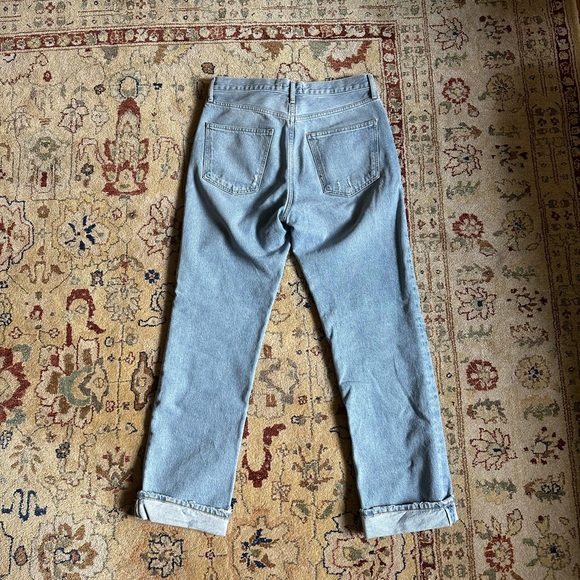 AGOLDE Lana Mid Rise Straight Jeans - Picture 9 of 11